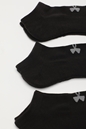 UNDER ARMOUR-Αθλητικές κοντές κάλτσες UNDER ARMOUR Heatgear NS γκρι μαύρες