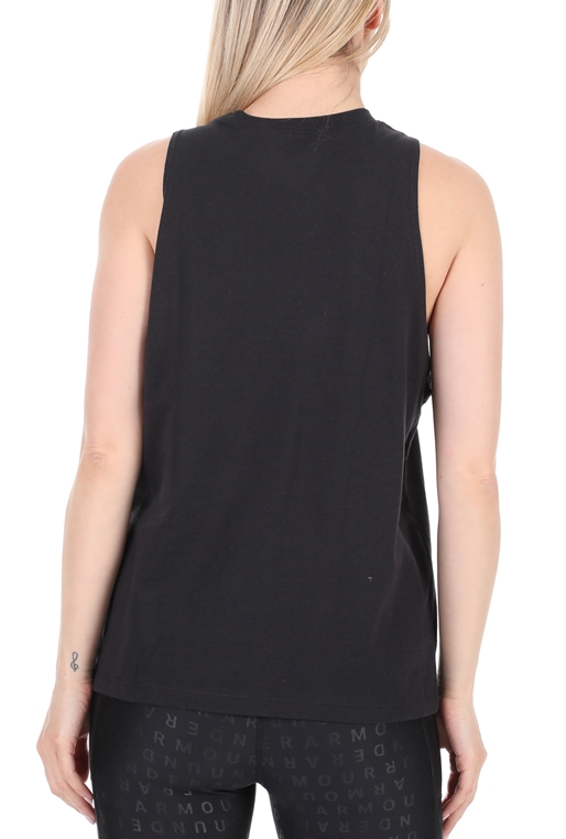 UNDER ARMOUR-Γυναικεία αμάνικη μπλούζα UNDER ARMOUR SPORTSTYLE GRAPHIC MUS μαύρη