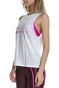 UNDER ARMOUR-Γυναικείο top UNDER ARMOUR Live Sportstyle Graphic Tank λευκή