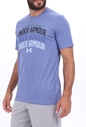 UNDER ARMOUR-Ανδρικό t-shirt UNDER ARMOUR MULTI COLOR COLLEGIATE μοβ