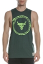 UNDER ARMOUR-Ανδρικό αμάνικο t-shirt UNDER ARMOUR Pjt Rock Same Game Tank T-S γκρι