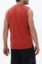 UNDER ARMOUR-Ανδρική αμάνικη μπλούζα UNDER ARMOUR 1380180 Pjt Rock SMS κόκκινη