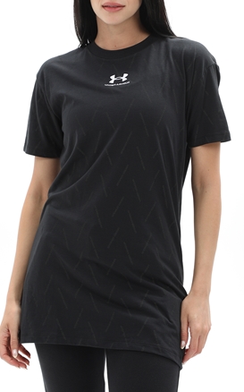 UNDER ARMOUR-Γυναικείο μακρύ t-shirt UNDER ARMOUR 1383429 UA W EXTENDED SS NEW μαύρο