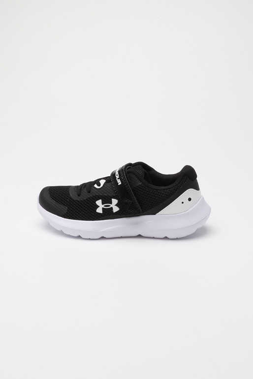 UNDER ARMOUR-Παιδικά αθλητικά παπούτσια UNDER ARMOUR 3024990 BPS Surge 3 AC μαύρα λευκά