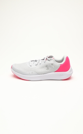 UNDER ARMOUR-Παιδικά αθλητικά παπούτσια UNDER ARMOUR 3025011 GGS Charged Pursuit 3 γκρι ροζ