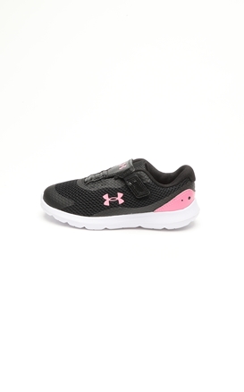 UNDER ARMOUR-Βρεφικά αθλητικά παπούτσια UNDER ARMOUR 3025015 GINF Surge 3 AC μαύρα ροζ