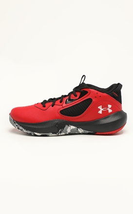 UNDER ARMOUR-Unisex παπούτσια basketball UNDER ARMOUR 3025616 UA Lockdown 6 κόκκινα