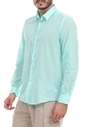 VILEBREQUIN-Ανδρικό πουκάμισο VILEBREQUIN CARACAL μπλε