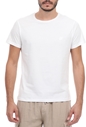VILEBREQUIN-Ανδρικό t-shirt VILEBREQUIN TAO λευκό