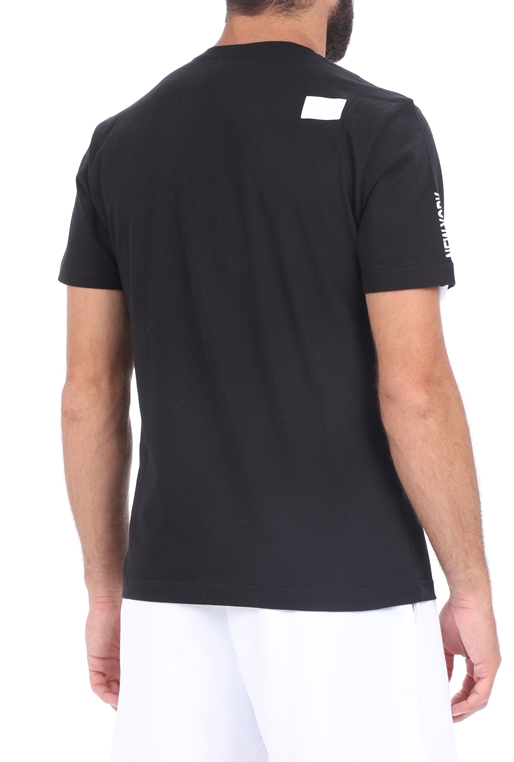 WOLM-Ανδρική μπλούζα WOLM μαύρη